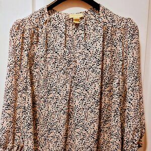 Animal Print Cynthia Rowley 1X blouse